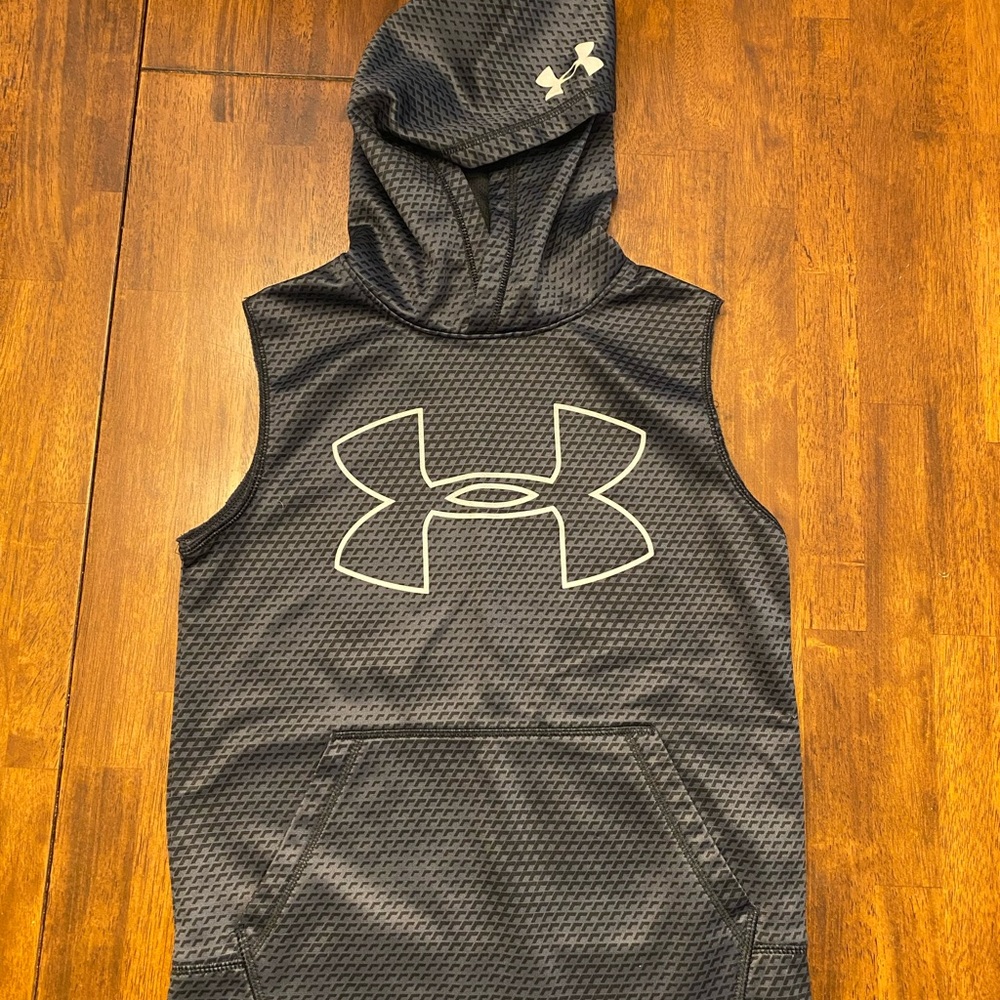 Youth Under Armor ColdGear Sleeveless Hoodie